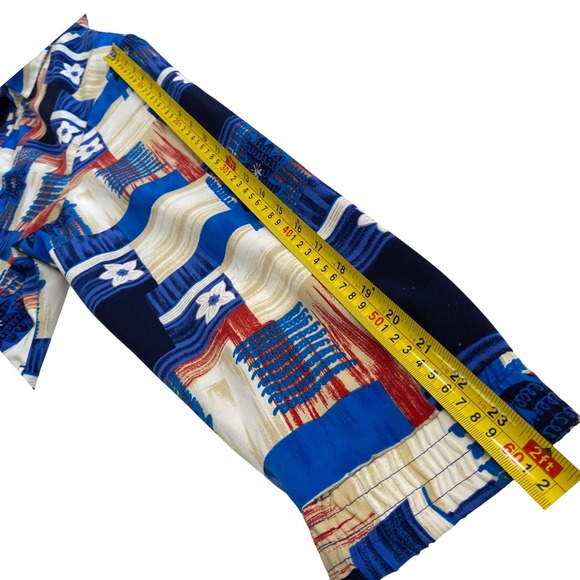 Drapers & Damons Womens 2X Zip Front Jacket  Red White Blue Americana  USA - Picture 8 of 10